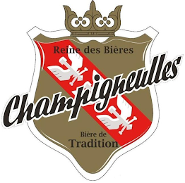 CHAMPIGNEULLES REINE DES BIÈRES BIÈRE DE TRADITION logo