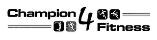 CHAMPION 4 FITNESS logo