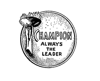CHAMPION ALWAYS THE LEADER logo
