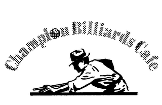 CHAMPION BILLIARDS CAFE logo