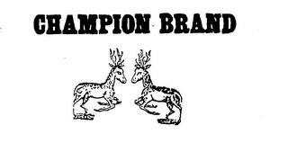 CHAMPION BRAND logo