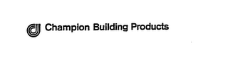 CHAMPION BUILDING PRODUCTS logo