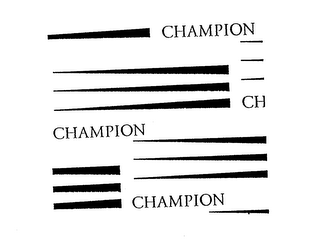 CHAMPION CH logo