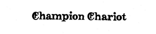 CHAMPION CHARIOT logo