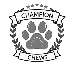 CHAMPION CHEWS logo