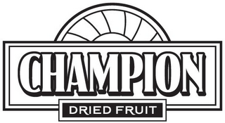 CHAMPION DRIED FRUIT logo