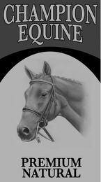 CHAMPION EQUINE PREMIUM NATURAL logo