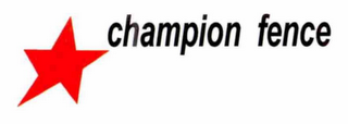 CHAMPION FENCE logo
