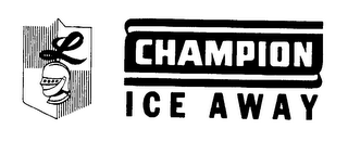 CHAMPION ICE AWAY logo