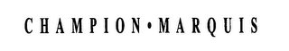 CHAMPION - MARQUIS logo