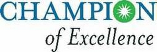 CHAMPION OF EXCELLENCE logo