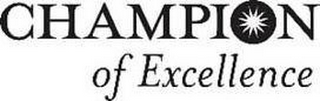 CHAMPION OF EXCELLENCE logo