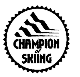 CHAMPION OF SKIING logo