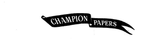 CHAMPION PAPERS logo