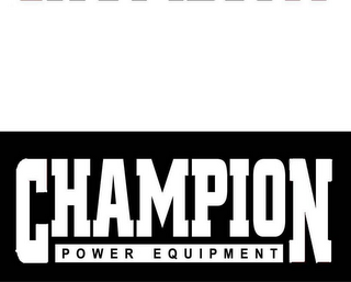 CHAMPION POWER EQUIPMENT logo