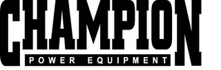 CHAMPION POWER EQUIPMENT logo