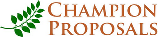 CHAMPION PROPOSALS logo