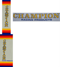 CHAMPION RACING PRODUCTS logo