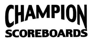 CHAMPION SCOREBOARDS logo