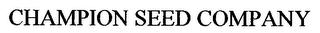 CHAMPION SEED COMPANY logo