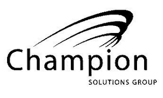 CHAMPION SOLUTIONS GROUP logo