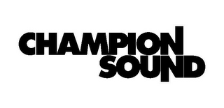 CHAMPION SOUND logo