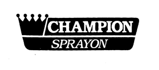 CHAMPION SPRAYON logo
