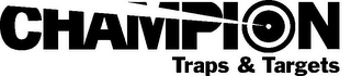 CHAMPION TRAPS & TARGETS logo