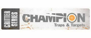 CHAMPION TRAPS & TARGETS CRITTER SERIES logo