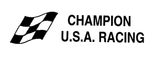 CHAMPION U.S.A. RACING logo
