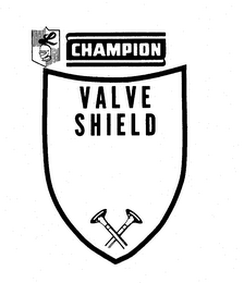 CHAMPION VALVE SHIELD logo