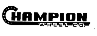 CHAMPION WHEEL CO. logo