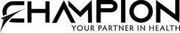 CHAMPION YOUR PARTNER IN HEALTH logo