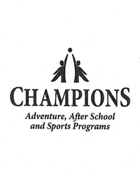 CHAMPIONS ADVENTURE, AFTER SCHOOL AND SPORTS PROGRAMS logo