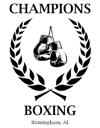 CHAMPIONS BOXING BIRMINGHAM, AL logo