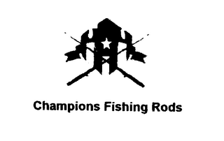 CHAMPIONS FISHING RODS logo