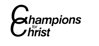 CHAMPIONS FOR CHRIST logo