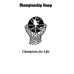 CHAMPIONS FOR LIFE CHAMPIONSHIP CAMP logo