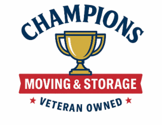 CHAMPIONS MOVING & STORAGE VETERAN OWNED logo