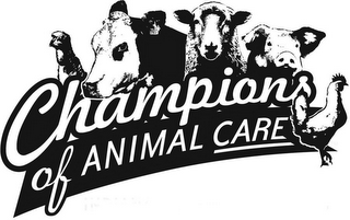 CHAMPIONS OF ANIMAL CARE logo