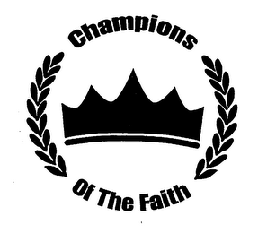 CHAMPIONS OF THE FAITH logo