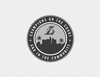 CHAMPIONS ON THE COURT AND IN THE COMMUNITY L logo