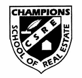 CHAMPIONS SCHOOL OF REAL ESTATE CSRE logo