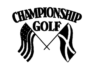 CHAMPIONSHIP GOLF logo