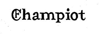 CHAMPIOT logo