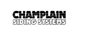 CHAMPLAIN SIDING SYSTEMS logo