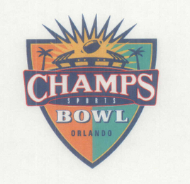 CHAMPS SPORTS BOWL ORLANDO logo