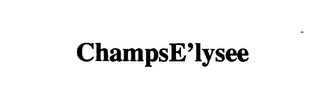 CHAMPSE'LYSEE logo