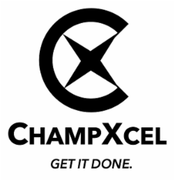CHAMPXCEL GET IT DONE logo