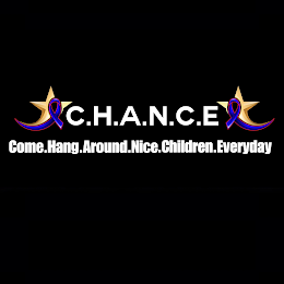 C.H.A.N.C.E COME.HANG.AROUND.NICE.CHILDREN.EVERYDAY logo